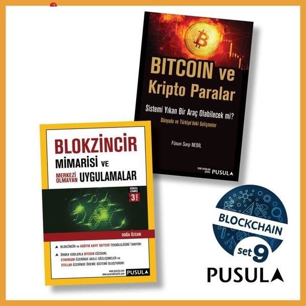 Pusula - Blokchain Seti - 2 Kitap Takım