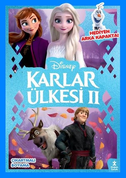 Disney Karlar Ülkesi 2 -Parti Zamanı Çıkartmalı Boyama Kitabı