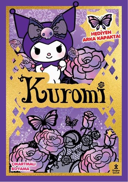 Kuromi - Parti Zamanı Çıkartmalı Boyama Kitabı