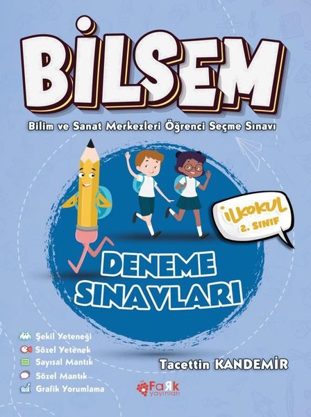 Bilsem İlkokul 2. Sınıf Deneme Sınavları - Bilim ve Sanat Merkezleri Öğrenci Seçme Sınavı