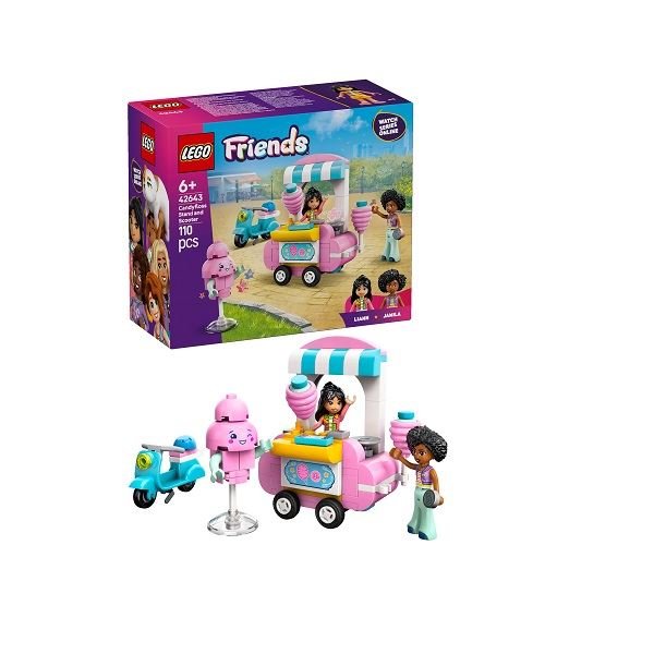 Lego Friends Cotton Candy Stand and Scooter 42643