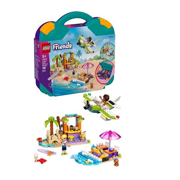 Lego Friends Creative Beach and Travel Suitcase 42672