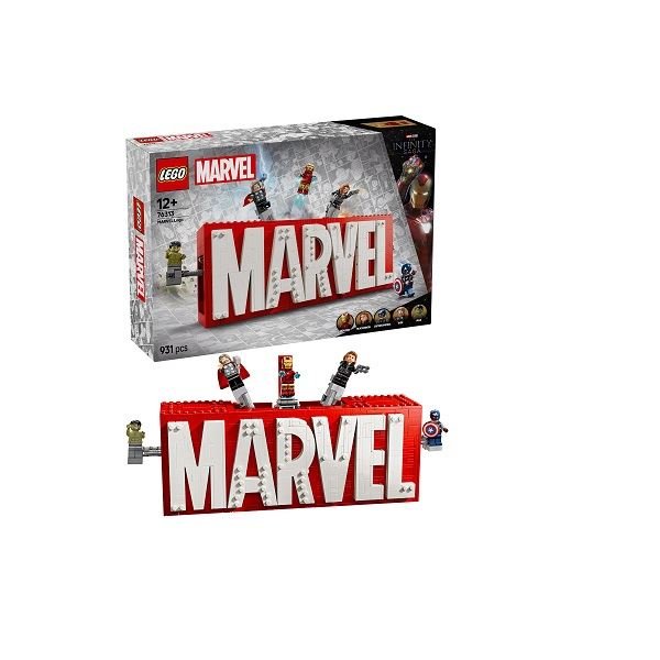 Lego Marvel Logo & Minifigures 76313