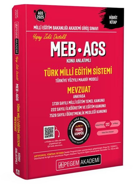 2025 MEB - AGS Konu Anlatımlı Türk Milli Eğitim...