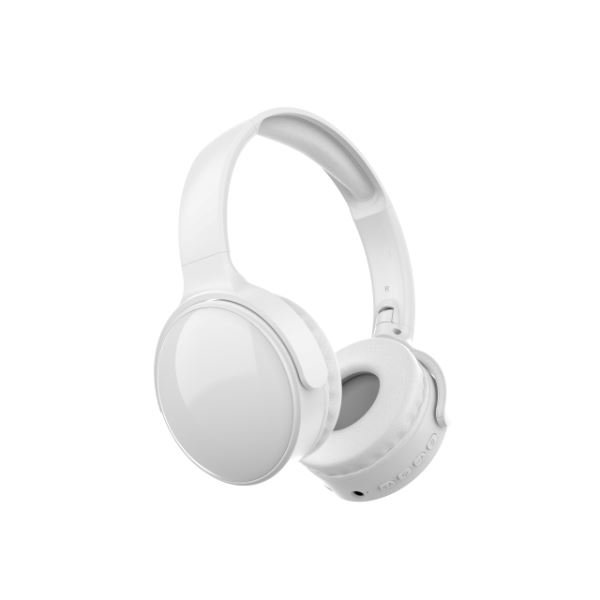 Volkano Aura-W Ledli Kulak Üstü Bluetooth Kulaklık Beyaz | D&R