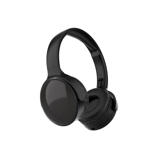 Volkano Aura-W Ledli Kulak Üstü Bluetooth Kulaklık Siyah