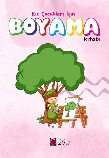 Kız Çocukları İçin Boyama Kitabı