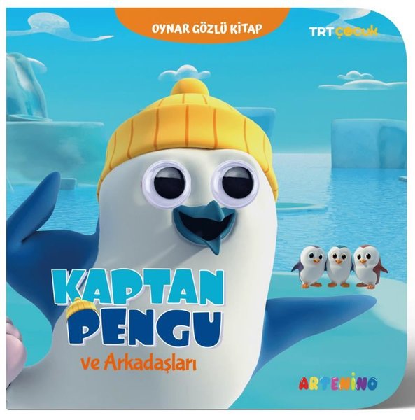 TRT Çocuk - Kaptan Pengu ve Arkadaşları - Oynar Gözlü Kitap