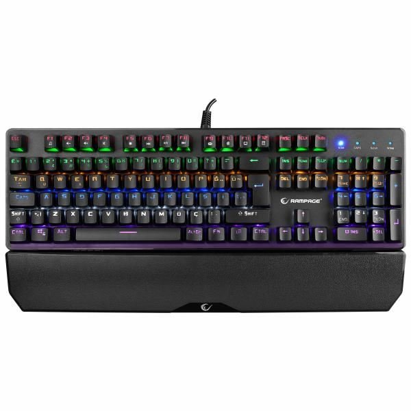 Rampage KB-R86 Umbra Red Switch Mekanik Gaming Klavye