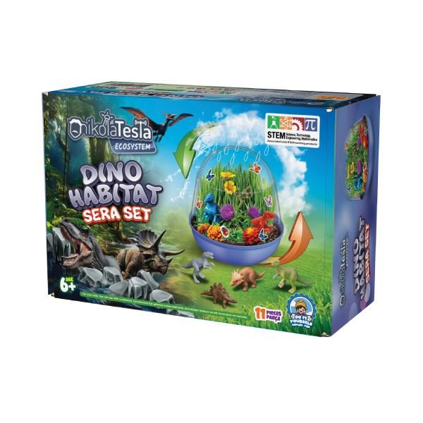 Nikola Tesla Habitat Sera Dino Set