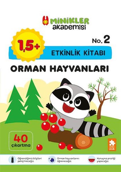 Orman Hayvanları Etkinlik Kitabı - Minikler Akademisi