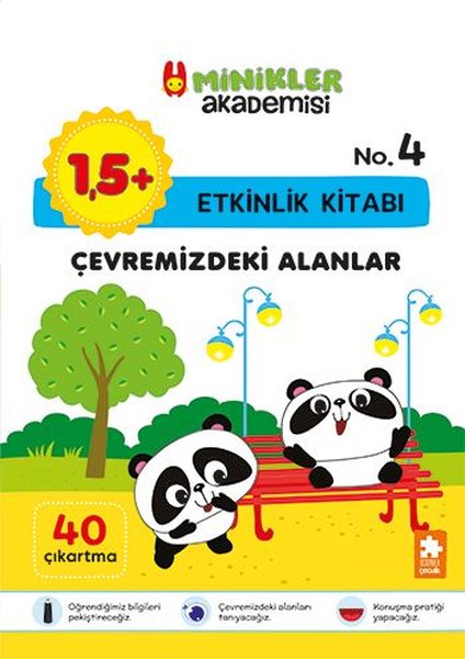 Çevremizdeki Alanlar Etkinlik Kitabı - Minikler Akademisi