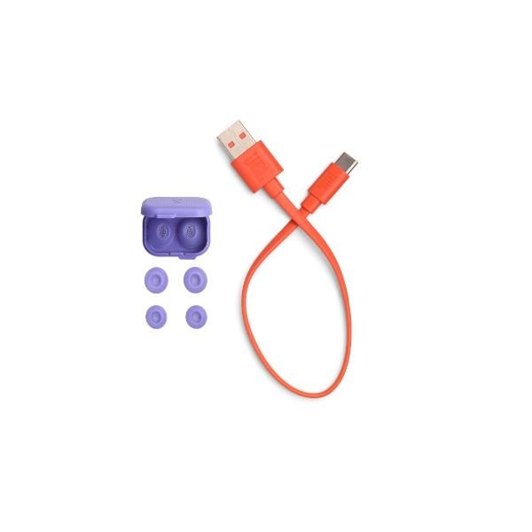 JBL Tune Flex2 NC Bluetooth Kulak İçi Kulaklık Ghost Mor