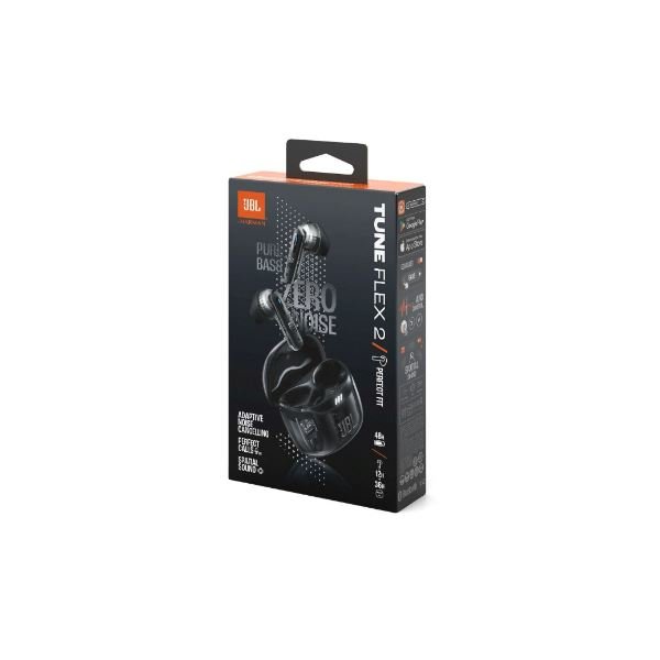 JBL Tune Flex2 NC Bluetooth Kulak İçi Kulaklık Ghost Siyah