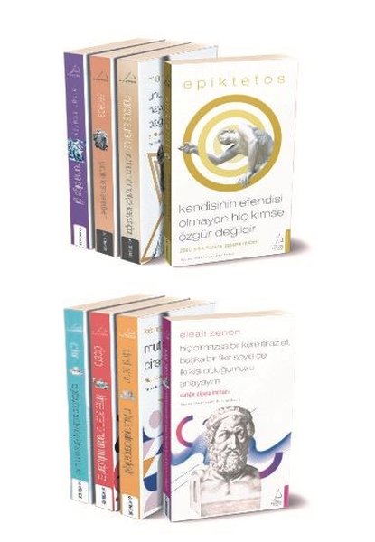 Antik Yunan Felsefeciler Seti - 8 Kitap Takım