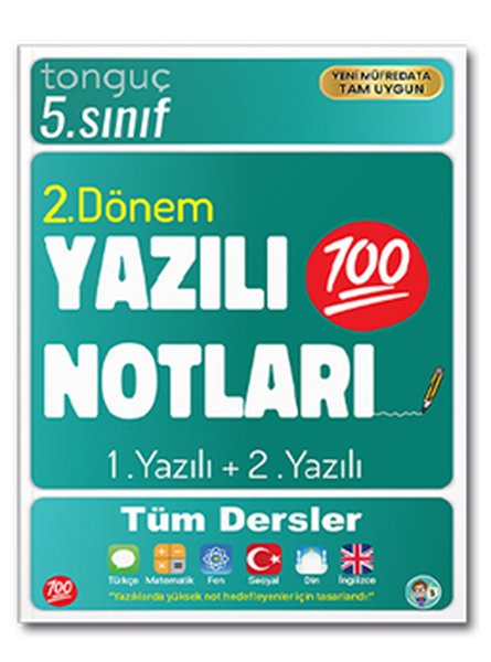 5. Sınıf Yazılı Notları 2. Dönem 1 ve 2. Yazılı Tüm Dersler