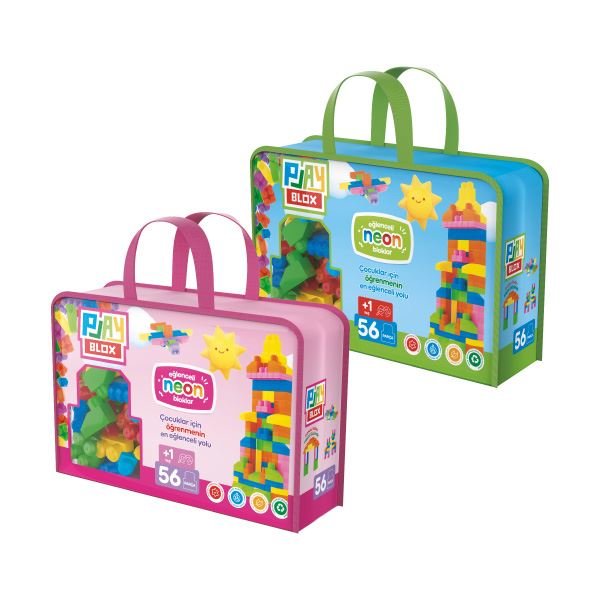 Playblox Block Neon  56 Pcs Bag