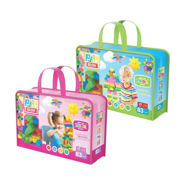 Playblox Block Neon 83  Pcs Bag