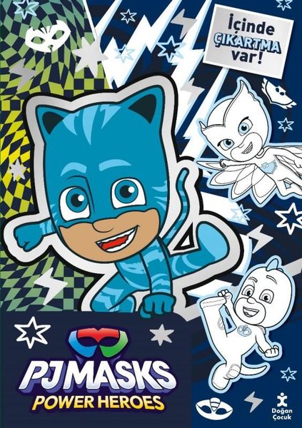 Pjmasks Power Heroes - Renk Koleksiyonu Boyama Kitabı