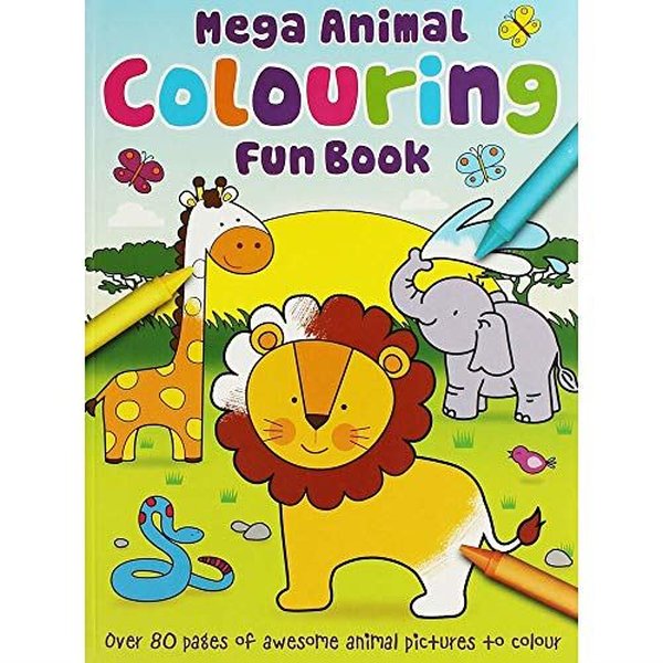 Bumper Animal Colouring Book