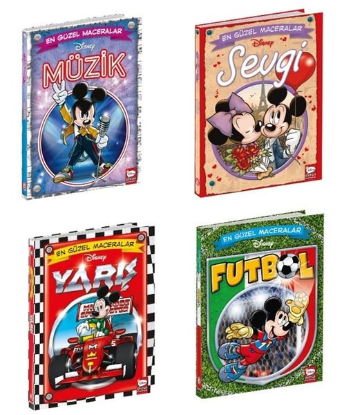 Disney Çizgi Roman Seti - 4 Kitap Takım