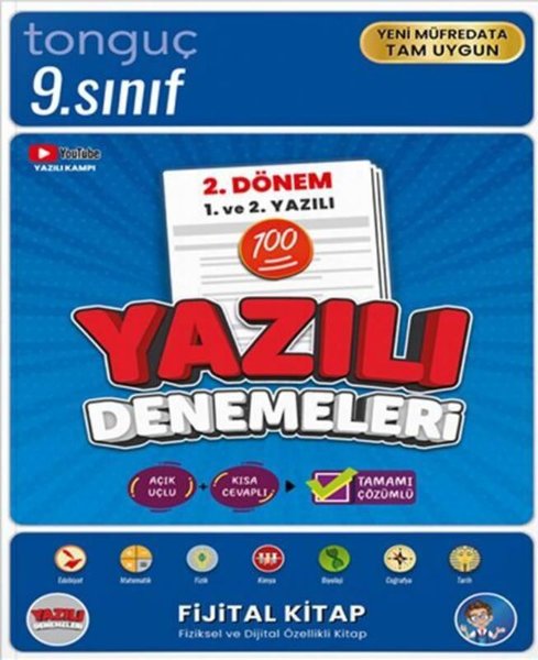 9. Sınıf Yazılı Denemeleri 2. Dönem 1 ve 2. Yazılı