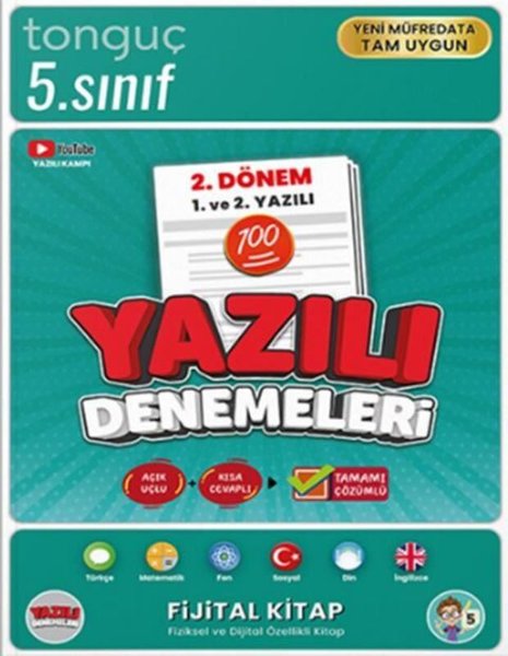 5. Sınıf Yazılı Denemeleri 2. Dönem 1 ve 2. Yazılı