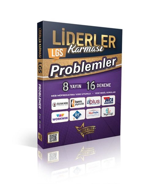 LGS Problemler Denemeleri 8 Yayın 16 Deneme