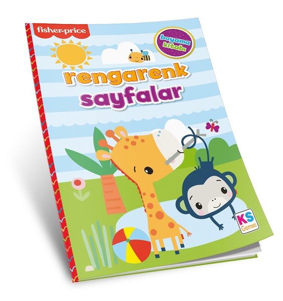 Fisher Price Coloring Book Hayvanlarla Boyama 2