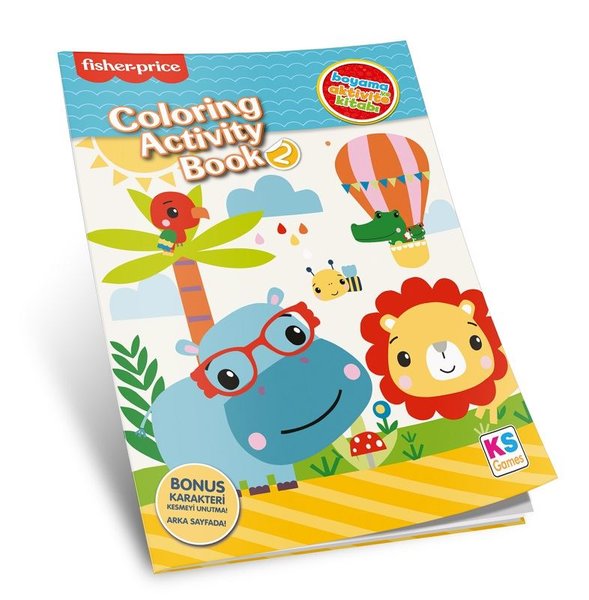 Fisher Price Coloring Activity Book 2 Tr