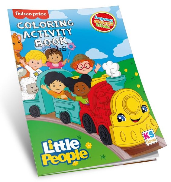 Little People Coloring Activity Book Jobs