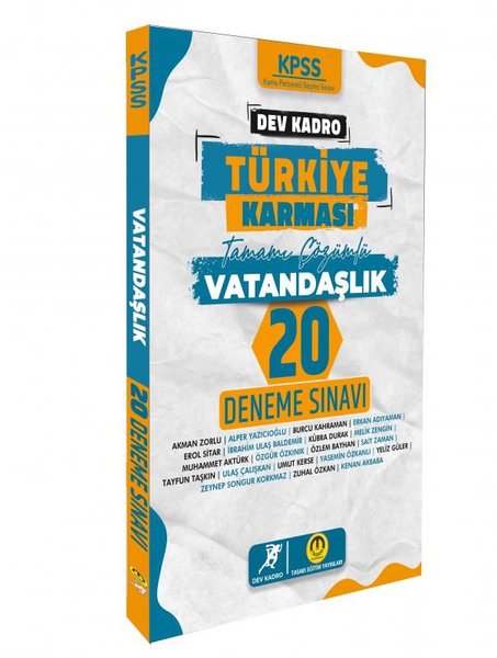 KPSS Dev Kadro Türkiye Karması Vatandaşlık 20 D...