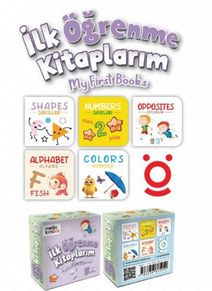 İlk Öğrenme Kitaplarım Serisi Seti-10 Kitap Takım-My First Books