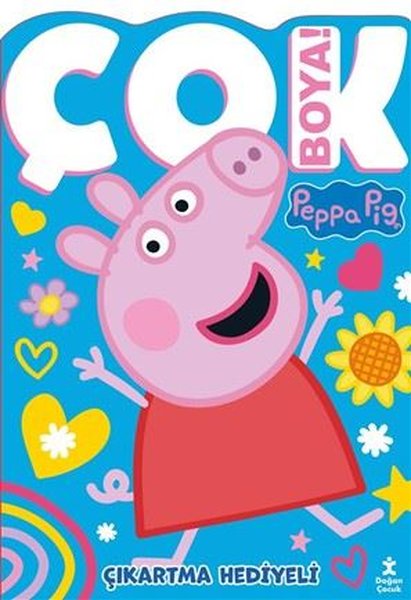 Peppa Pig - Çok Boya! Çıkartma Hediyeli