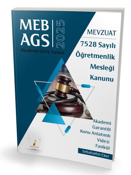 2025 MEB - AGS Mevzuat 7528 Sayılı Öğretmenlik ...
