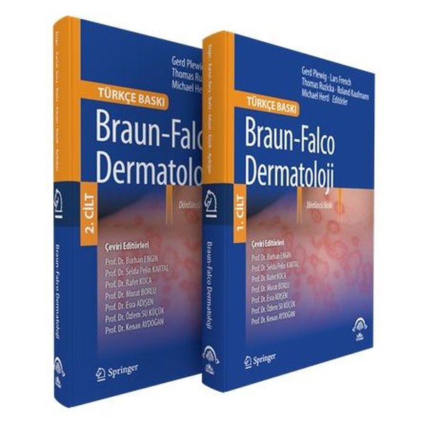 Braun-Falco Dermatoloji Seti- 2 Kitap Takım