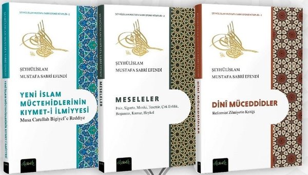 Şeyhülislam Mustafa Sabri Efendi Seti - 2 Kitap...