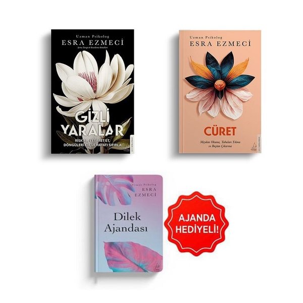Esra Ezmeci Seti - 2 Kitap Takım Dilek Ajandası...