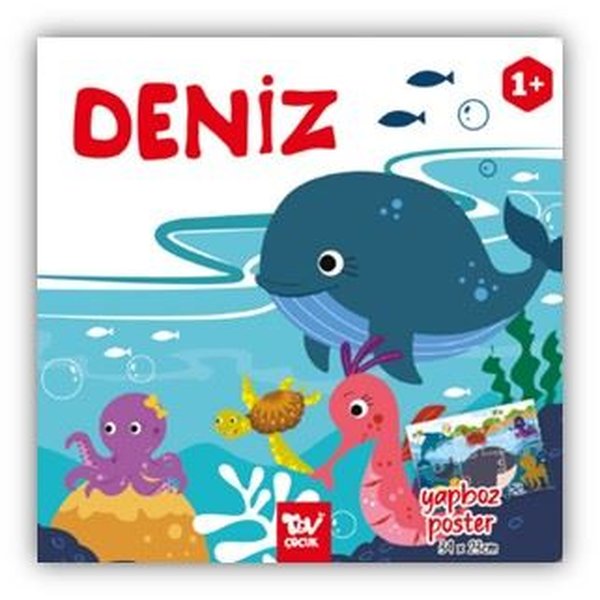 Deniz - Yapboz Poster Kitap
