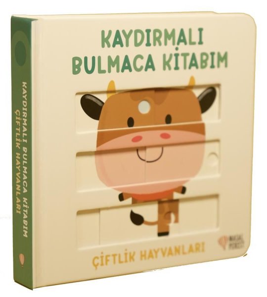 Kaydırmalı Bulmaca Kitabım - Çiftlik Hayvanları