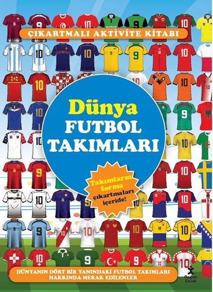 Dünya Futbol Takımları - Çıkartmalı Aktivite Kitabı