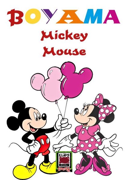 Mickey Mouse Boyama