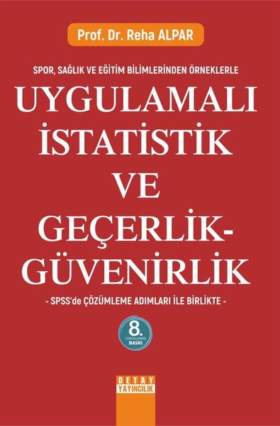 Uygulamalı İstatistik ve Geçerli Güvenirlik - S...