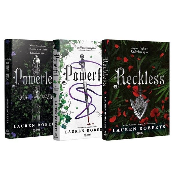 Powerless - Powerfull - Reckless Seti - 3 Kitap...