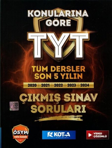 Konularına Göre TYT Tüm Dersler Son 5 Yılın Çık...