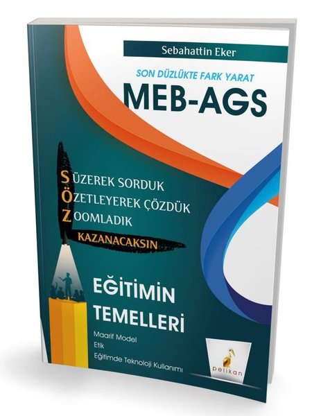 MEB - AGS Hazırlık Eğitimin Temelleri Söz Kazan...