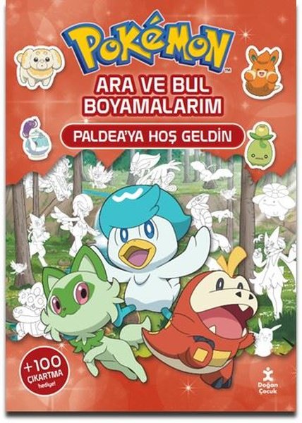 Pokemon - Ara ve Bul Boyamalarım - Paldea'ya Ho...