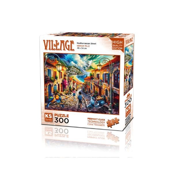 Ks Games Puzzle 300 Parça Mediterranean Street | D&R