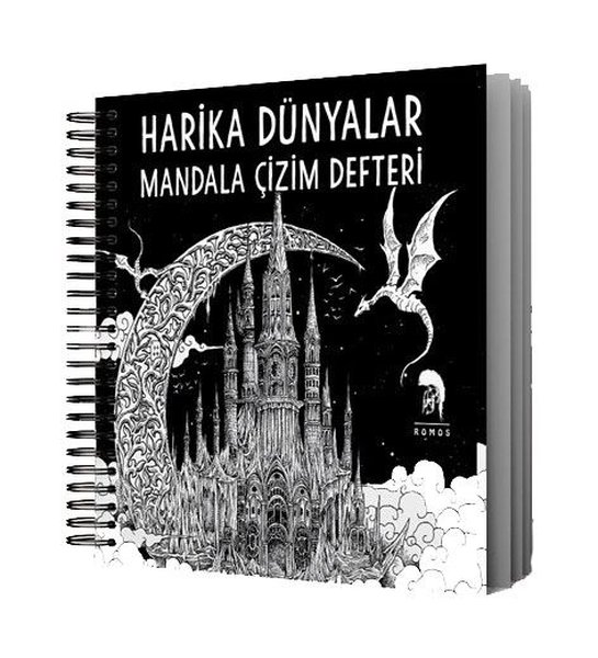Harika Dünyalar - Mandala Çizim Defteri