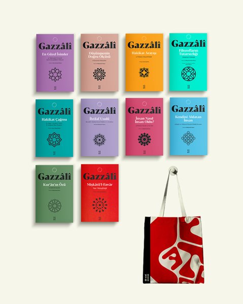 İmam Gazzali Kitap Seti - 10 Kitap Takım - Çant...